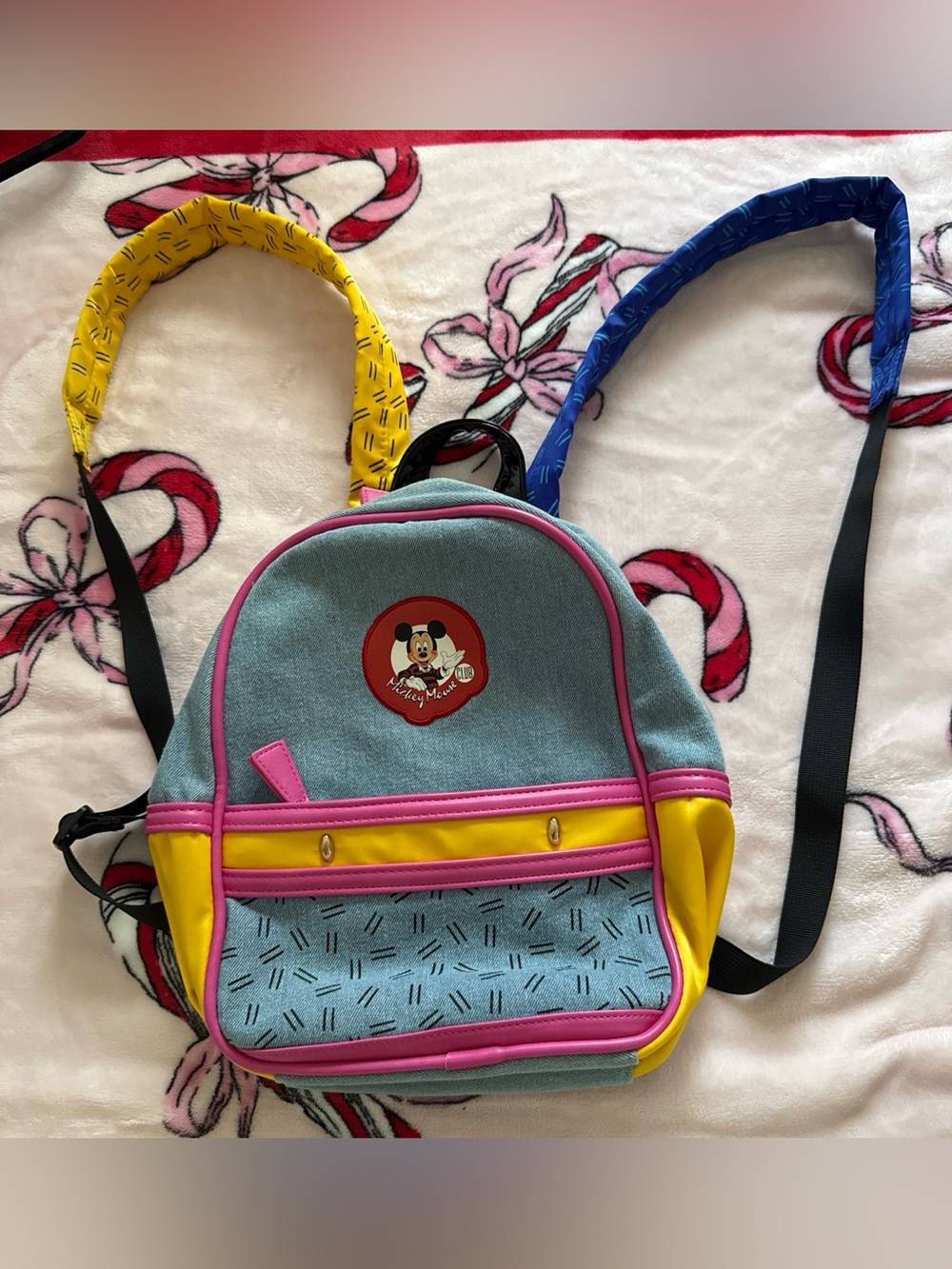 Danielle Nicole disney Mickey Mouse clubhouse retro 90s mini backpack